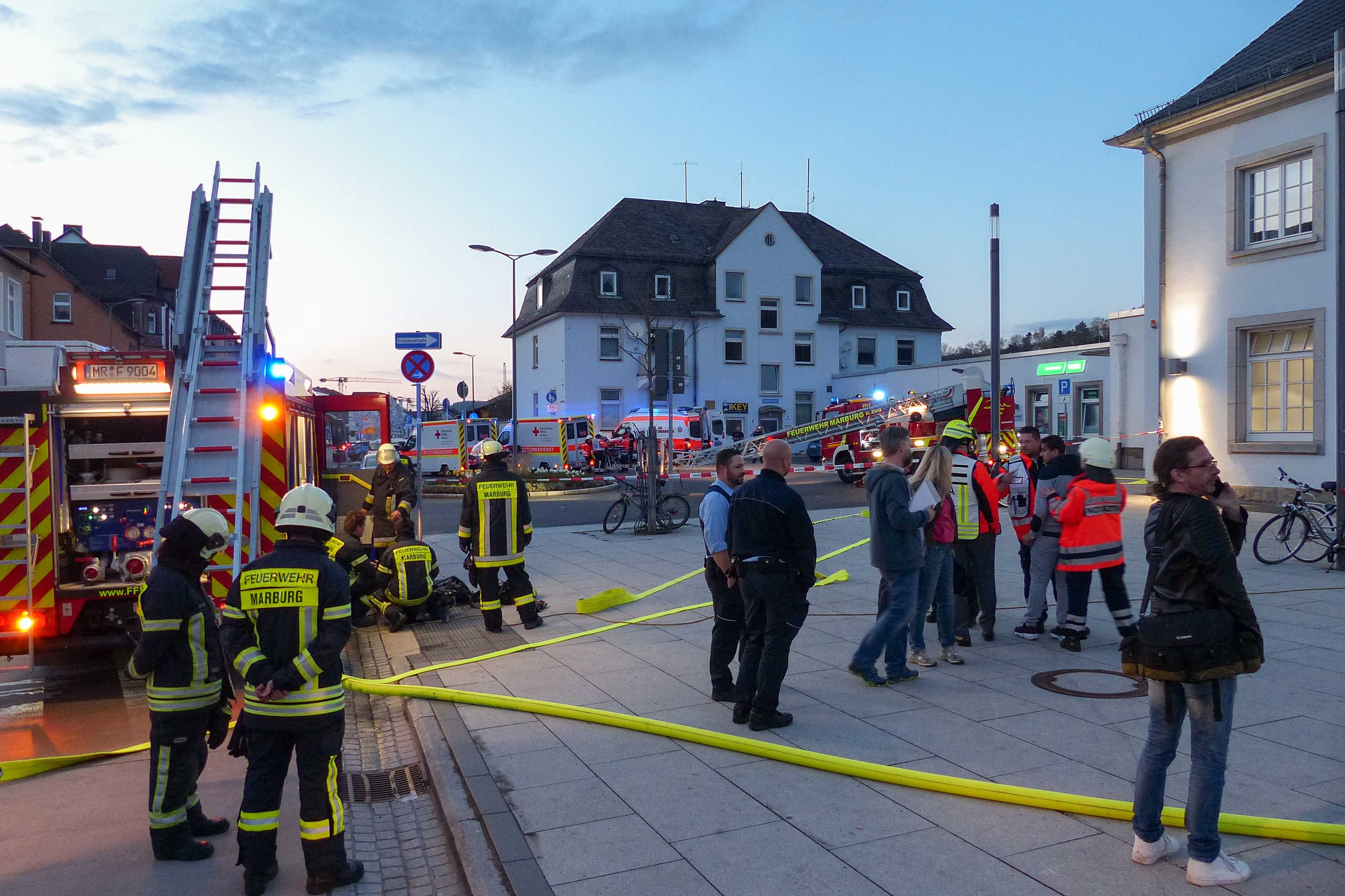 Brand Bahnhof