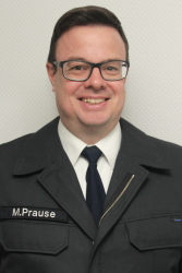 Sprecher der ehrenamtlichen Kräfte der Feuerwehr Marburg - Marc Prause