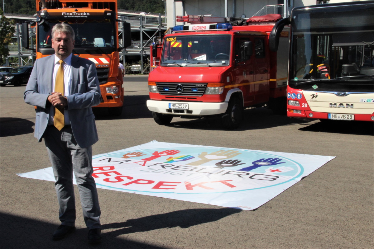 Bürgermeister und Brandschutzdezernent Wieland Stötzel